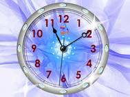 Crystal Clock ScreenSaver screenshot